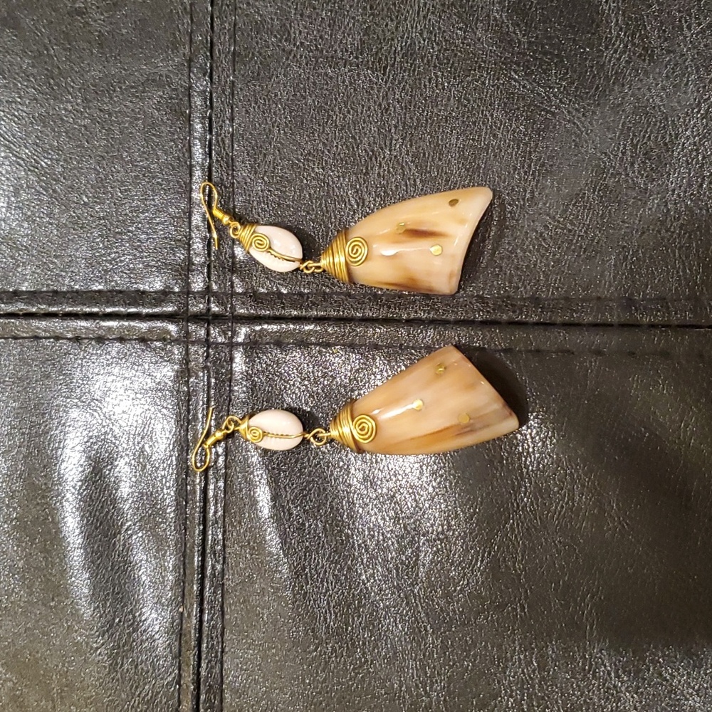 Brand new earrings from Uganda Africa